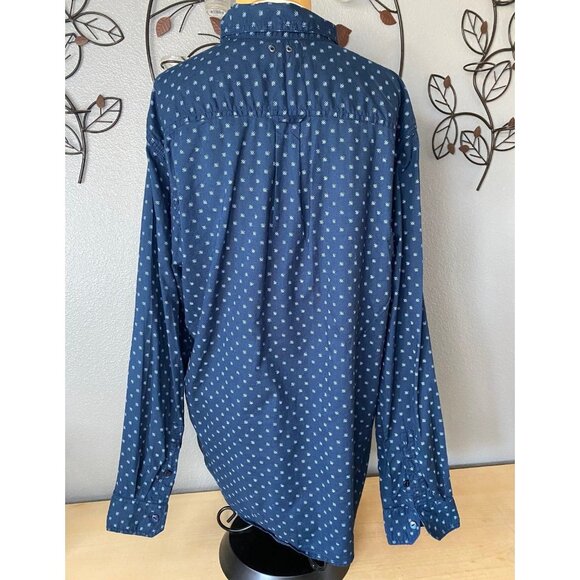 Converse One Star Men’s Long Sleeve Button Down Shirt Size Large - Picture 5 of 8